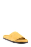 Seychelles Farrah Suede Slide Sandals In Mustard