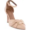 Seychelles First Dance D'orsay Pump In Beige Leather