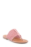 Seychelles Florence Woven Sandal In Pink