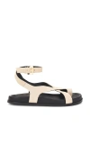 Seychelles Fritz Ankle-strap Sandals In Beige
