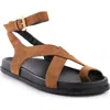 Seychelles Fritz Ankle-strap Sandals In Tan