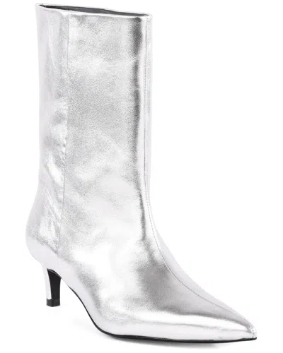 Seychelles Game Changer Leather Boot In Silver