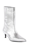 Seychelles Game Changer Metallic Boot In Silver