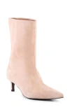 Seychelles Faith Kitten Heel Boot In Buff Suede