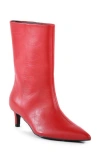 Seychelles Game Changer Pointed Toe Kitten Heel Boot In Red