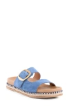 Seychelles Getaway Slide Sandal In Blue