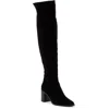 SEYCHELLES GIFTED SUEDE WOMENS ZIPPER LEATHER OVER-THE-KNEE BOOTS