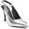 Seychelles Girl Boss Ankle Strap Pointed Toe Pump In Neutral