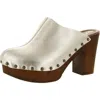 Seychelles Go All Out Womens Leather Slip On Clogs In Multi