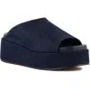 Seychelles Goodies Womens Platform Open Toe Slide Sandals In Multi
