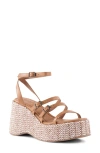 SEYCHELLES SEYCHELLES GRAPEFRUIT PLATFORM WEDGE SANDAL