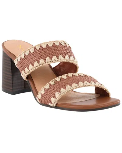 Seychelles Hattie Raffia Heeled Sandal In Brown