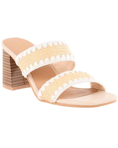 Seychelles Hattie Raffia Heeled Sandal In Multi