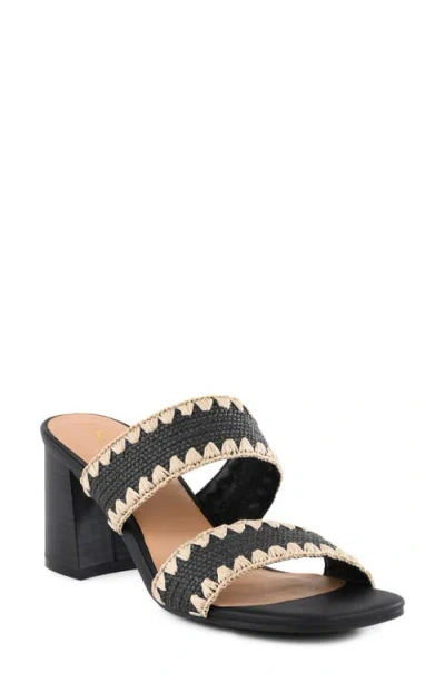 Seychelles Hattie Two-strap Sandal In Black