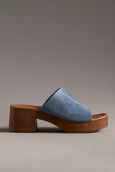Seychelles Heeled Clogs In Blue