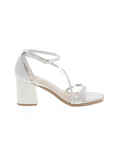 Pre-owned Seychelles Heels In White