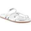 Seychelles Highline Slide Sandal In Silver