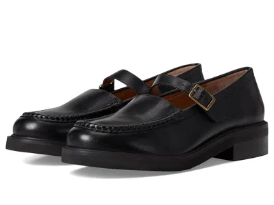 Seychelles Honeybunch Leather Flat In Black