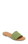 Seychelles Palms Perfection Slide Sandal In Green