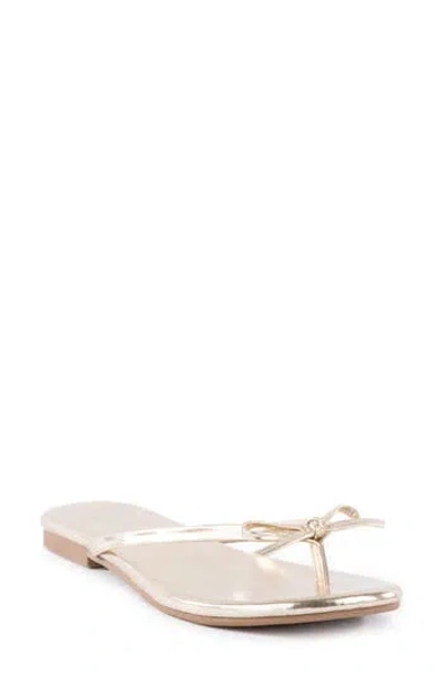 Seychelles Instant Crush Sandal In Gold