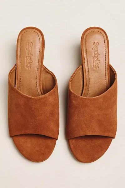 Seychelles Isn't She Lovely Mule Wedges In Brown