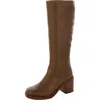 Seychelles Itinerary Womens Leather Round Toe Knee-high Boots In Multi