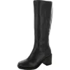Seychelles Itinerary Womens Leather Round Toe Knee-high Boots In Black