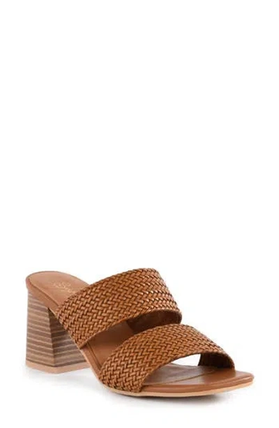 Seychelles Just Breathe Slide Sandal In Brown