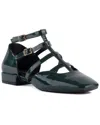 SEYCHELLES KISSING BOOTH LEATHER FLAT