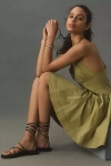 Seychelles Lilac Ankle Wrap Sandal In Black
