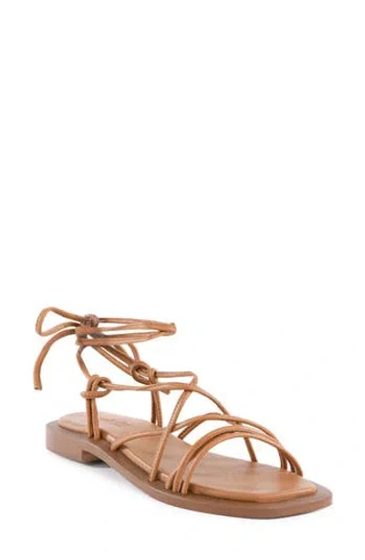 Seychelles Lilac Two Ankle Wrap Sandal In Multi