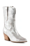 Seychelles Line Dance Western Boot In Silver