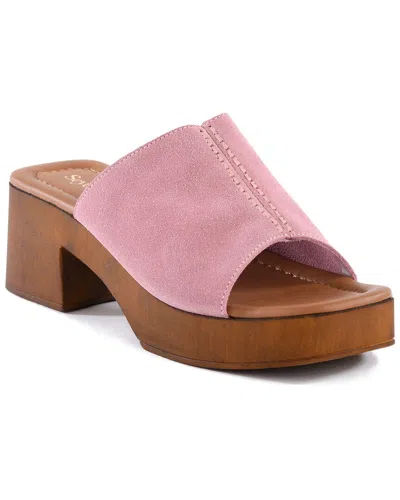Seychelles Made For Me Leather Slide In Tan