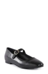 Seychelles Pardon Me Mary Jane Flats In Black Leather