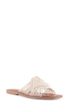 Seychelles Mahogany Slide Sandal In Natural