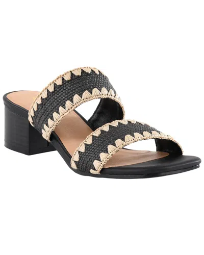 Seychelles Maui Raffia Heeled Sandal In Animal Print