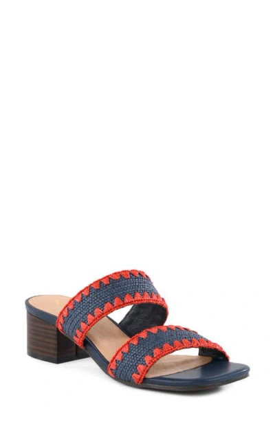 Seychelles Maui Two-strap Sandal In Blue