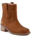 Seychelles Cozy Block Heel Bootie In Brown