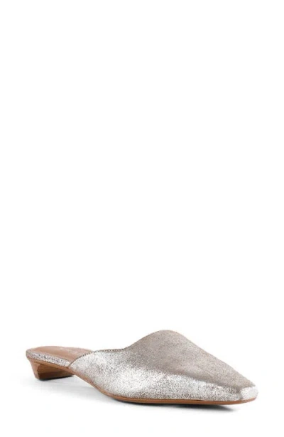 Seychelles Mocktail Ii Pointed Toe Mule In Silver
