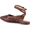 Seychelles Monet Strappy Flats In Yellow