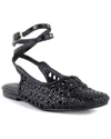 Seychelles Monet Leather Flat In Black