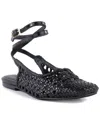 Seychelles Monet Leather Flat In Black