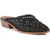 Seychelles Moonshine Woven Mule In Black
