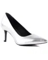 Seychelles Motive Pointed Toe Pump In Silver