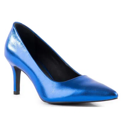 SEYCHELLES MOTIVE WOMENS METALLIC LEATHER PUMPS
