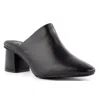 Seychelles Muse Womens Metallic Suede Mules In Black