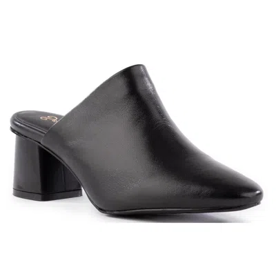 Seychelles Muse Womens Metallic Suede Mules In Black