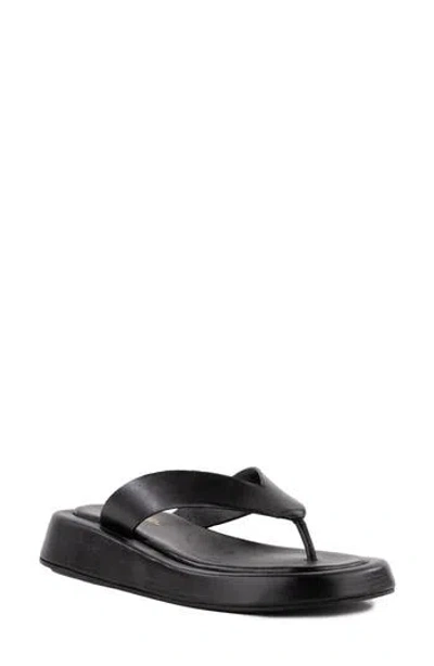 Seychelles Nautical Flip Flop Sandal In Black