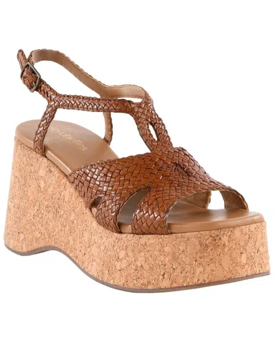 Seychelles Nolia Leather Sandal In Silver