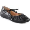 Seychelles Oh Darling Mary Jane Flat In Black